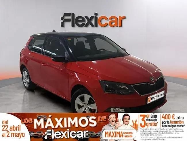 Brugt Skoda Fabia Active 75 HK (55 kW) 2018 Rød