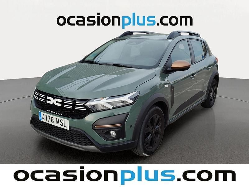 Verde Usado 2024 Dacia Sandero Extreme SUV | 16.273 € (Precio justo) - Imagen 1/4