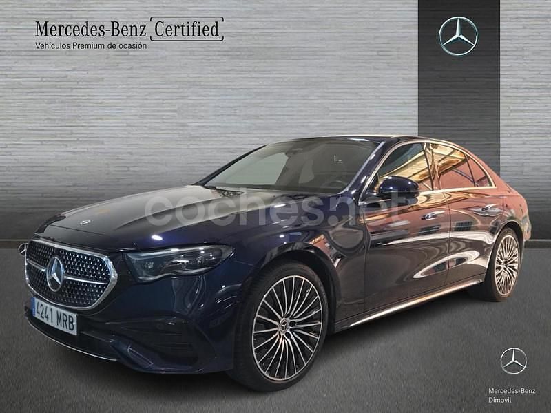 Azul Usado 2024 Mercedes E300 Familiar | 62.900 € (Precio justo) - Imagen 1/4