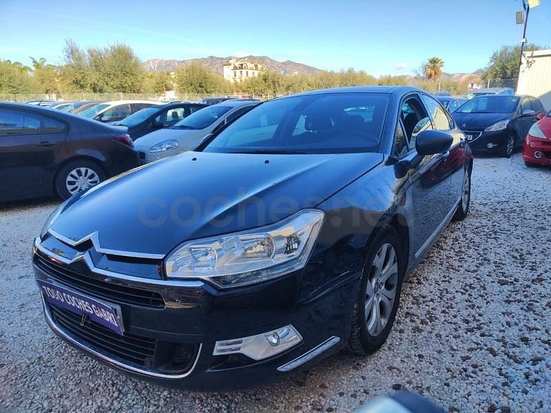 Usado Citroën C5 Exclusive 136 CV (100 kW) 2009 Negro Berlina