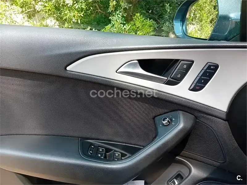 Usado Audi A6 S-Line 218 CV (160 kW) 2015 Negro Berlina