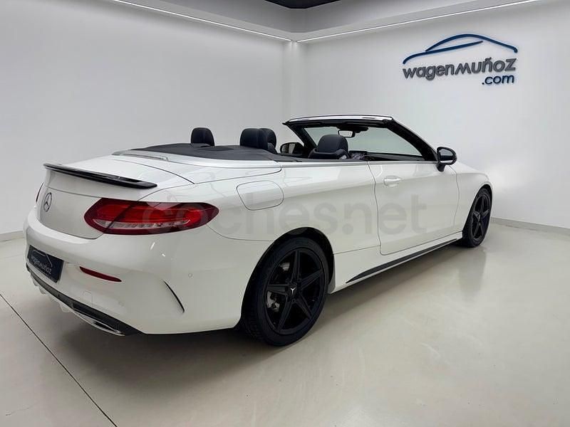 Usado Mercedes C220 170 CV (125 kW) 2016 Blanco Descapotable