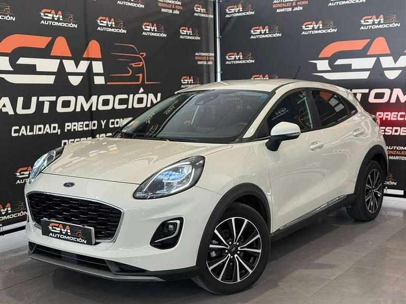 Gris / plata Usado 2021 Ford Puma Titanium SUV | 17.900 € (Un poco caro) - Imagen 1/4