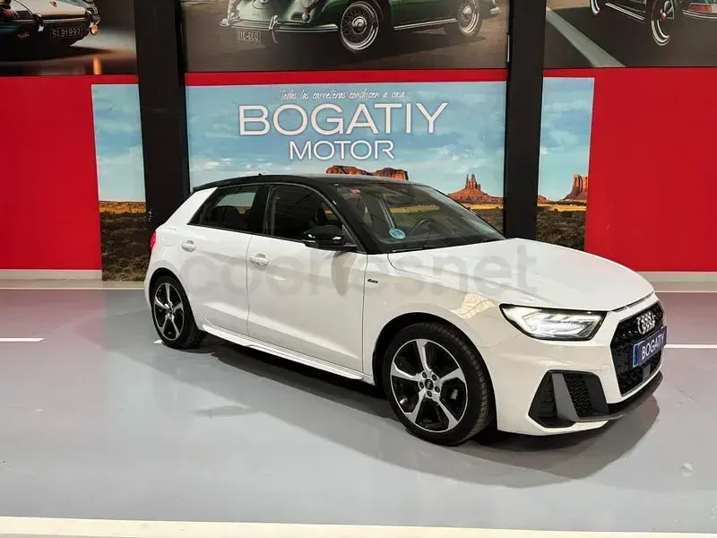 Usado Audi A1 Sportback S-Line 95 CV (69 kW) 2021 Blanco Utilitario