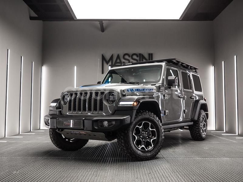 Gris / plata Usado 2022 Jeep Wrangler Rubicon SUV | 59.999 € (Un poco caro) - Imagen 1/4