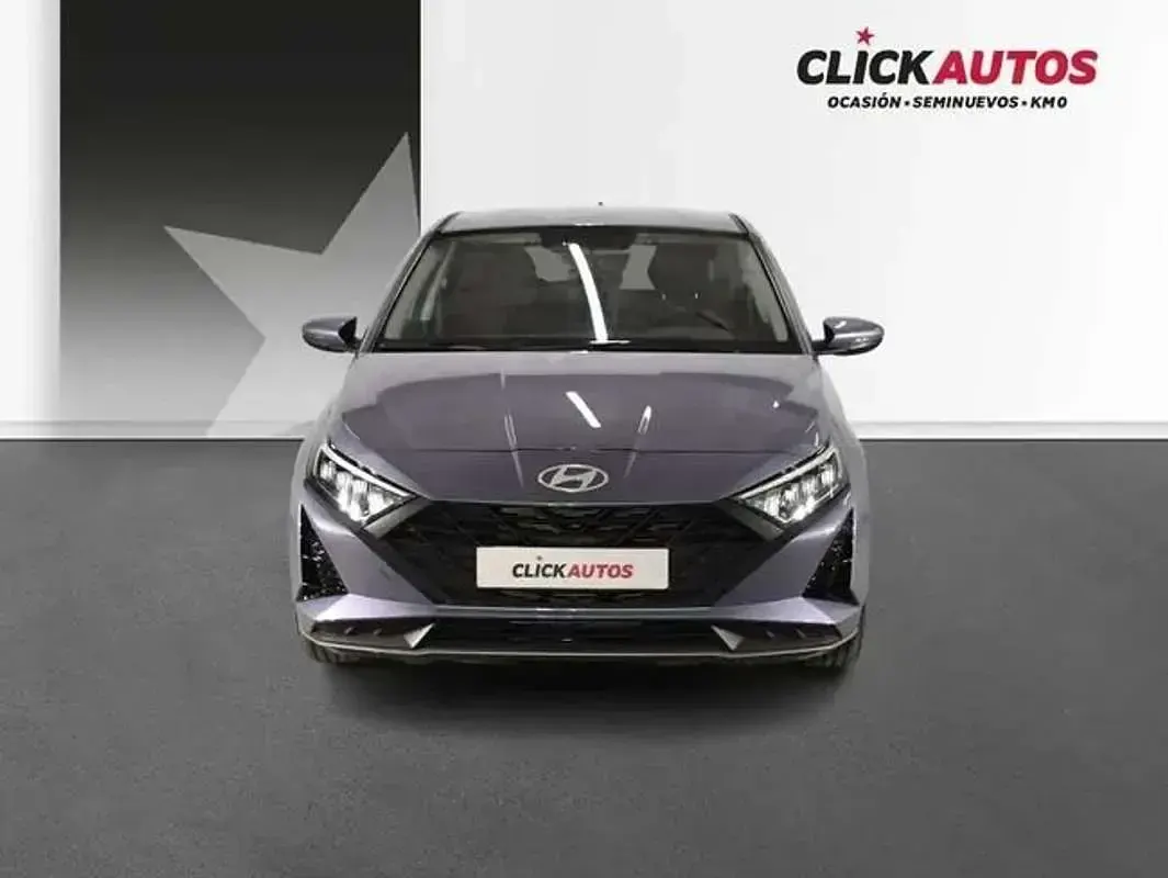 Usado Hyundai i20 80 CV (58 kW) 2025 Azul Utilitario