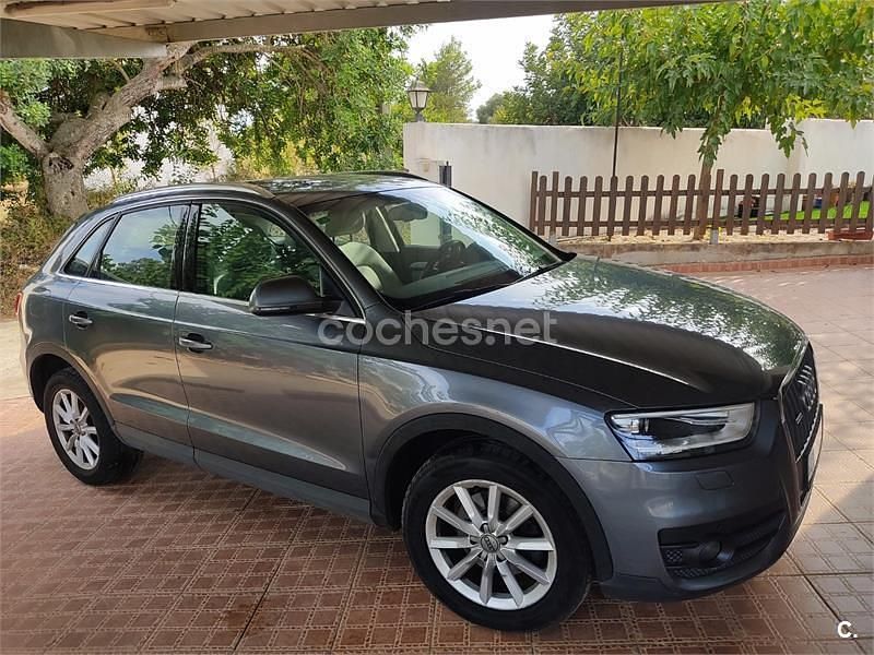 Usado Audi Q3 Ambition 177 CV (130 kW) 2013 Gris / plata SUV
