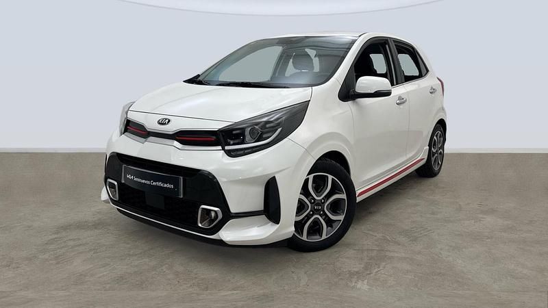 Blanco Usado 2020 Kia Picanto GT-Line Utilitario | 14.065 € (Precio justo) - Imagen 1/4