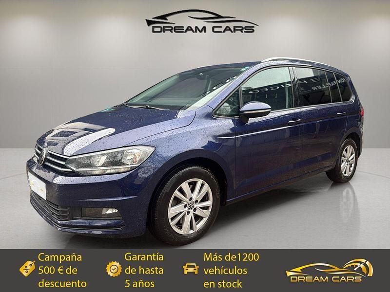 Usado VW Touran Advance 122 CV (89 kW) 2021 Azul Monovolumen