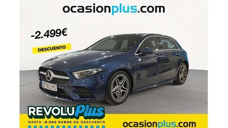 Azul Usado 2021 Mercedes A180 Utilitario | 24.991 € (Precio justo) - Imagen 1/1