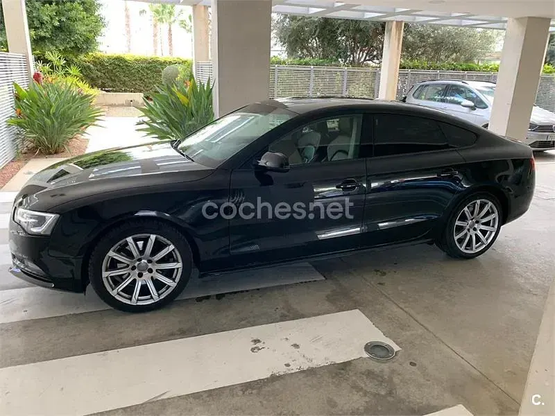 Usado Audi A5 Sportback 177 CV (130 kW) 2012 Negro Utilitario