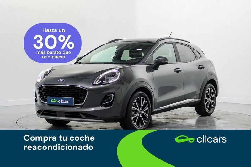 Gris / plata Usado 2022 Ford Puma Titanium SUV | 18.990 € (Precio justo) - Imagen 1/4
