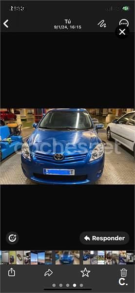 Usado Toyota Auris 90 CV (66 kW) 2010 Blanco Utilitario