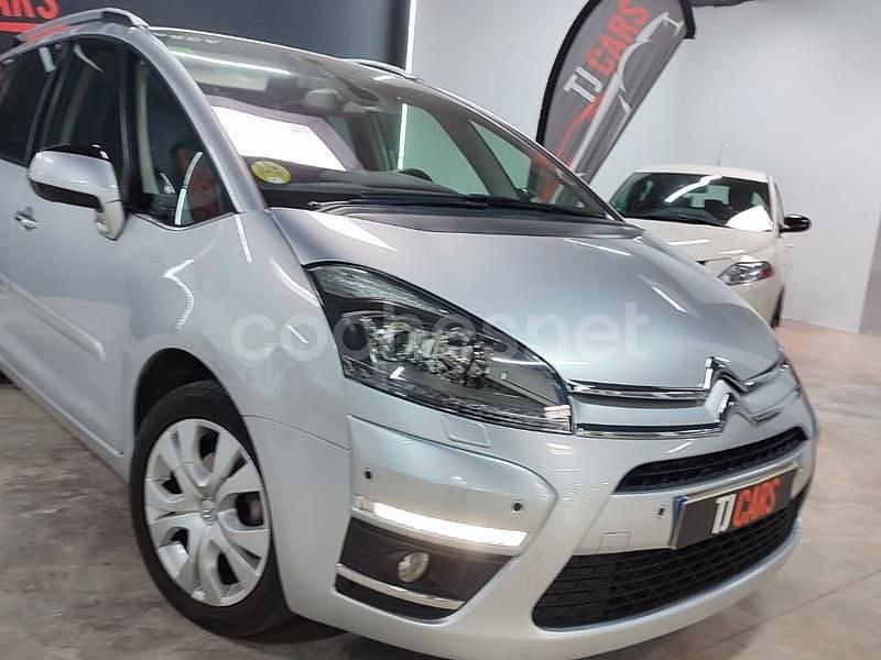 Usado Citroën Grand C4 Picasso Exclusive 112 CV (82 kW) 2013 Gris / plata Monovolumen
