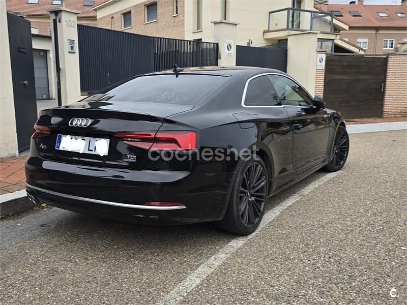 Usado Audi A5 S-Line 218 CV (160 kW) 2016 Negro Coupe