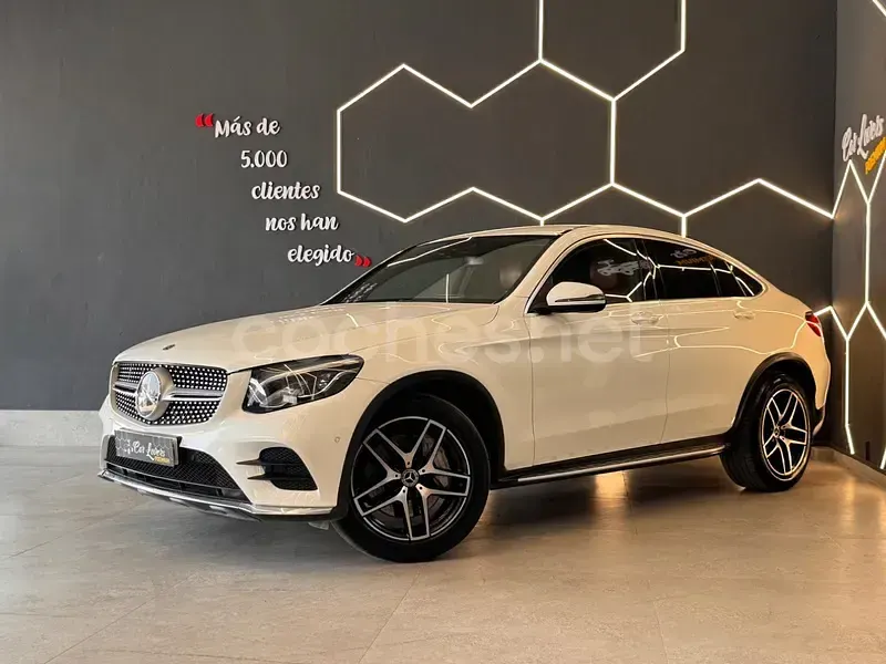 Usado Mercedes GLC350 258 CV (189 kW) 2017 Blanco Coupe