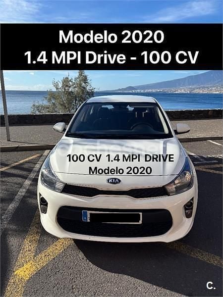 Usado Kia Rio 84 CV (61 kW) 2019 Blanco Berlina