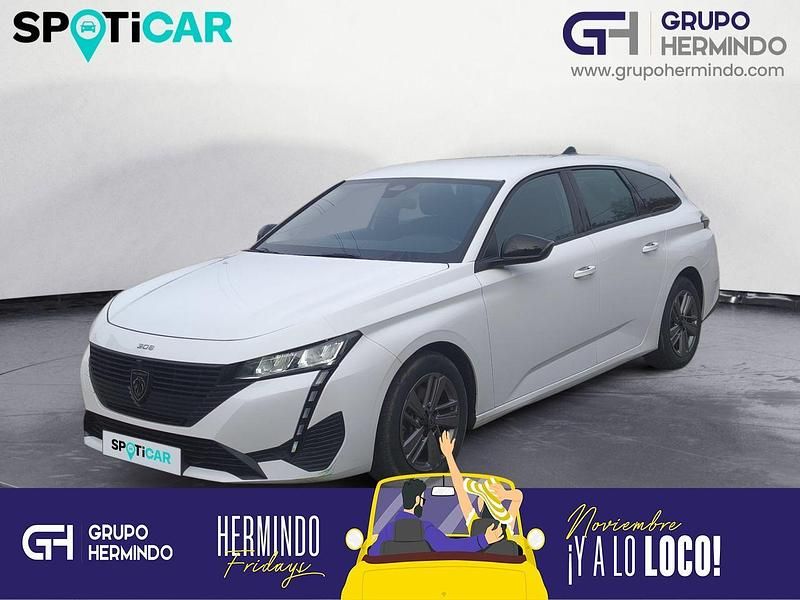 Blanco Usado 2022 Peugeot 308 SW Active Familiar | 12.800 € (Precio justo) - Imagen 1/4
