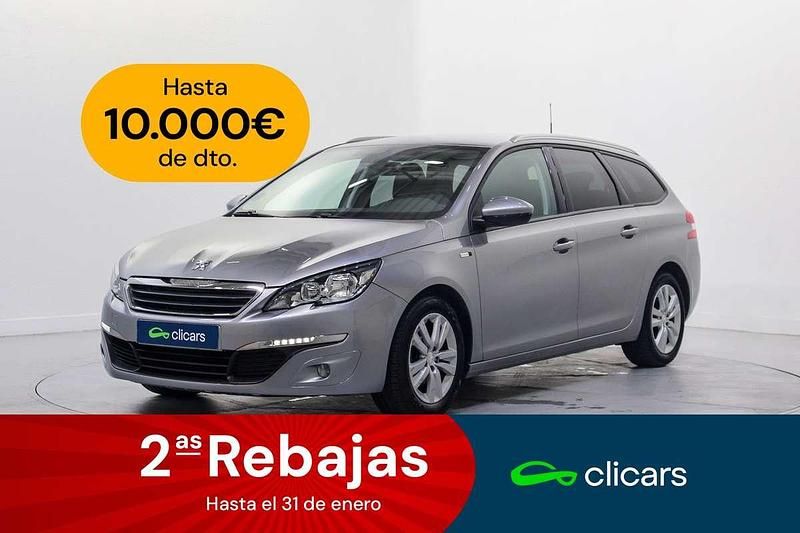 Gris Usado 2016 Peugeot 308 SW Active Familiar | 6690 € (Super precio) - Imagen 1/4