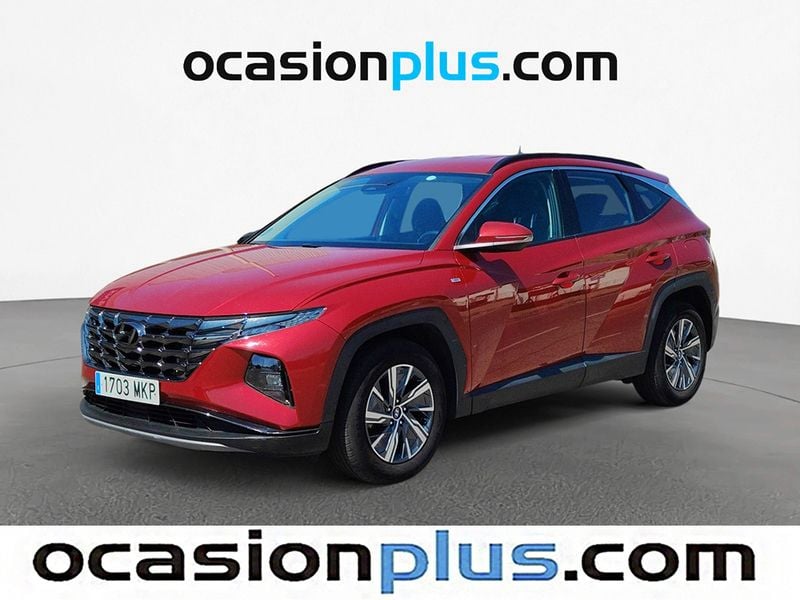 Rojo Usado 2023 Hyundai Tucson SUV | 23.819 € (Precio justo) - Imagen 1/4