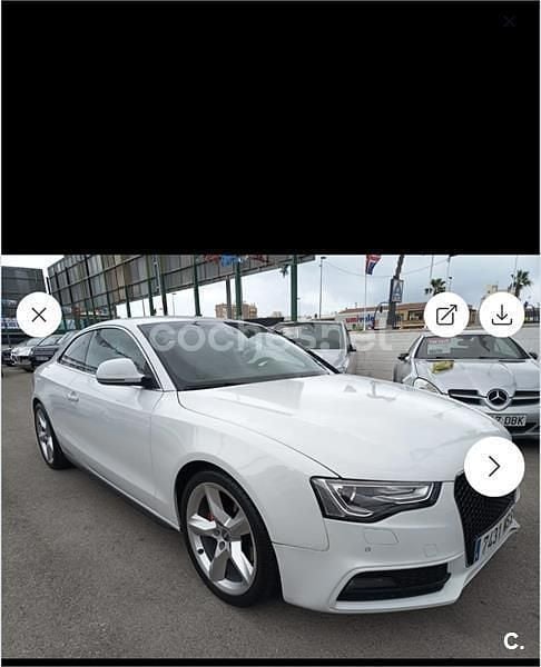 Blanco Usado 2009 Audi A5 Coupe | 10.800 € (Precio justo) - Imagen 1/4
