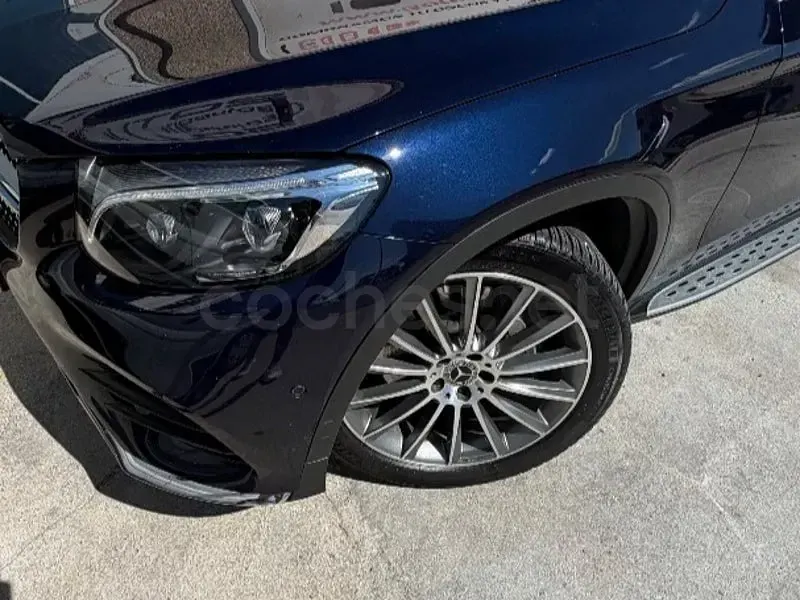 Usado Mercedes GLC250 204 CV (150 kW) 2017 Azul SUV