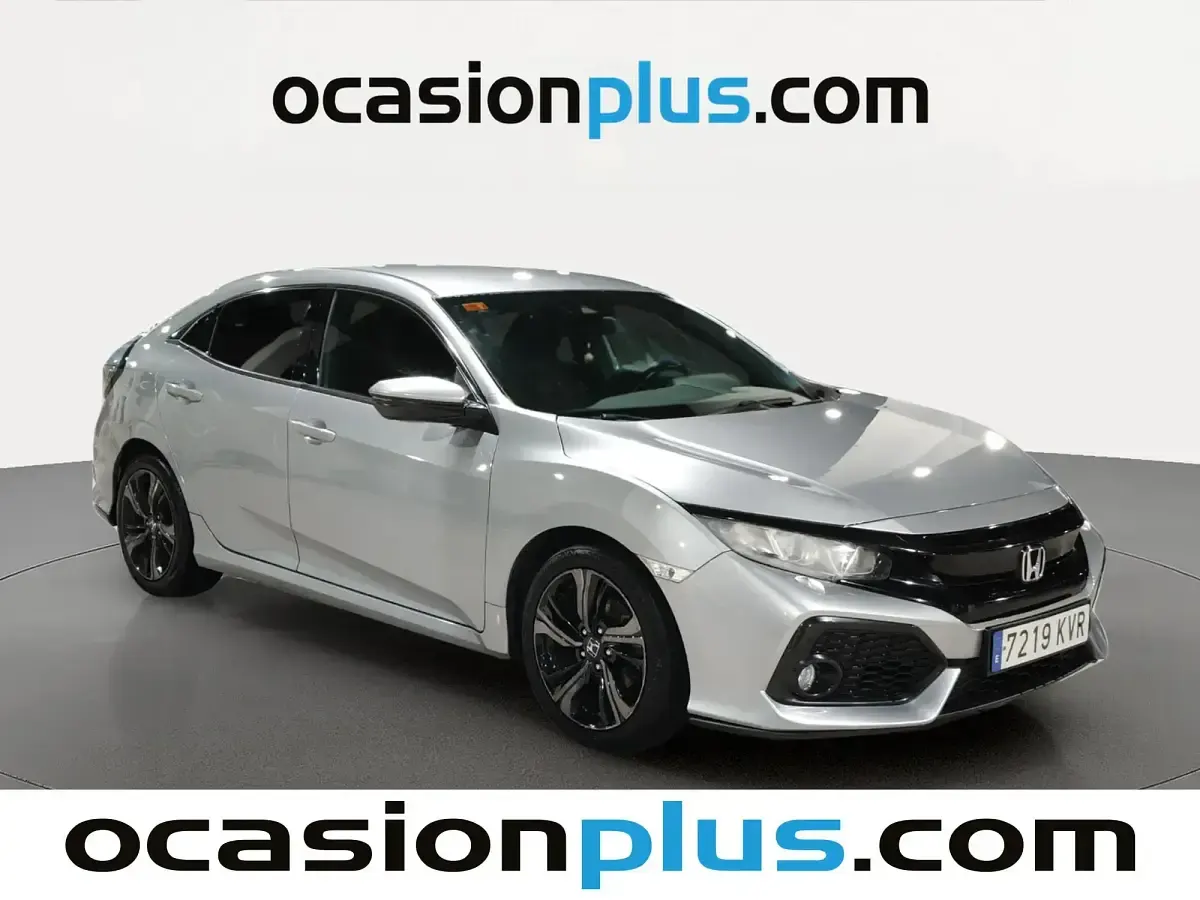 Usado Honda Civic Elegance 129 CV (94 kW) 2019 Gris Berlina