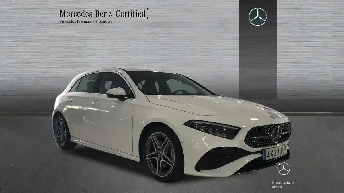 Usado Mercedes A200 Advanced 150 CV (110 kW) 2023 Blanco Berlina