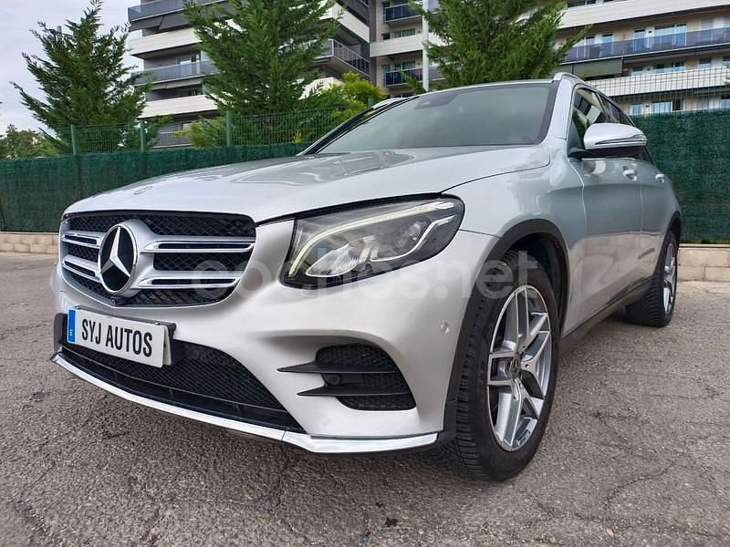 Gris / plata Usado 2017 Mercedes GLC250 AMG line SUV | 29.900 € (Precio justo) - Imagen 1/4