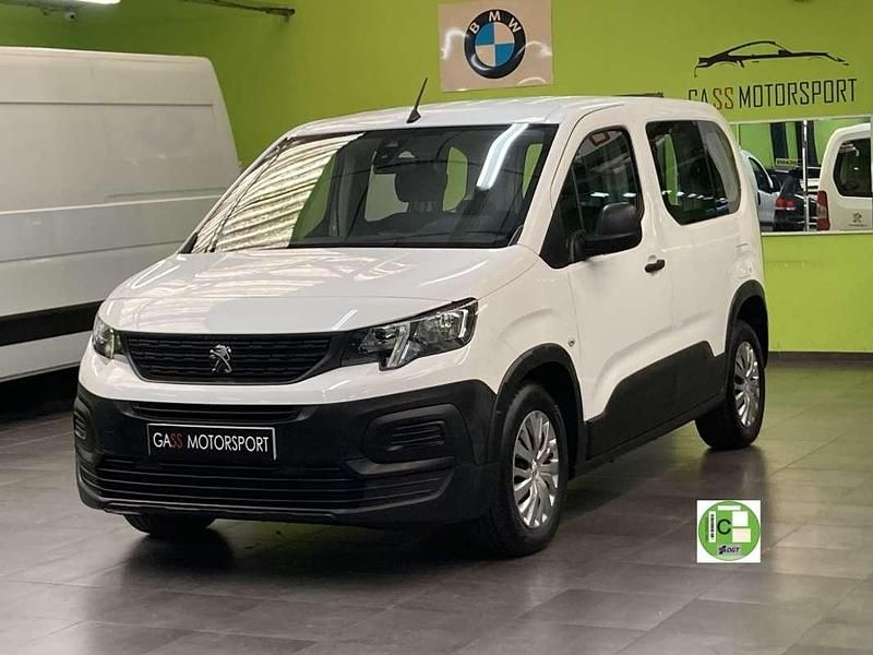 Blanco Usado 2021 Peugeot Rifter Active Monovolumen | 10.500 € (Buen precio) - Imagen 1/4