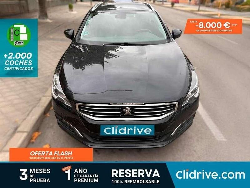 Usado Peugeot 508 SW Allure 150 CV (110 kW) 2017 Gris Familiar