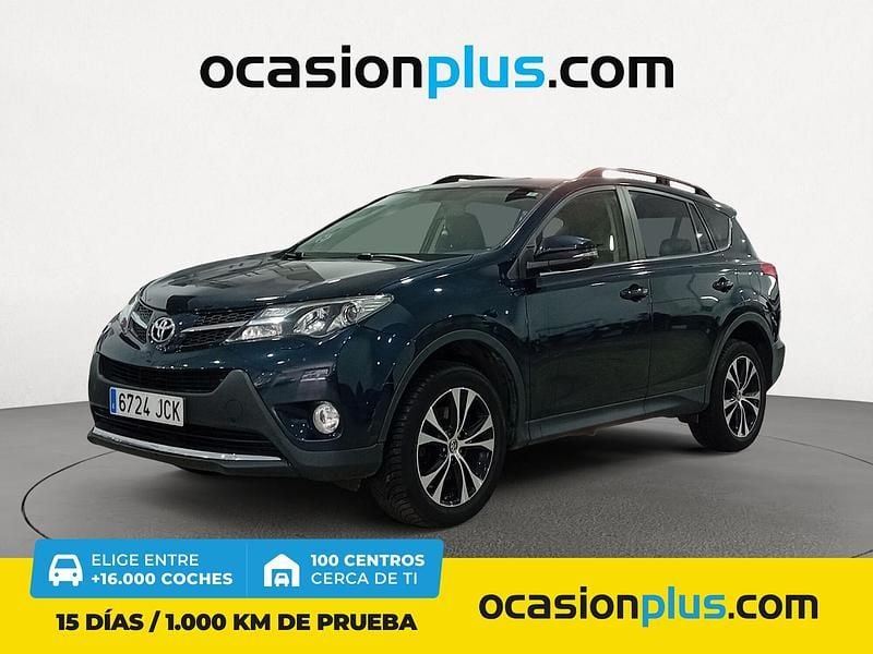 Azul Usado 2015 Toyota RAV4 Advance SUV | 16.590 € (Precio justo) - Imagen 1/4