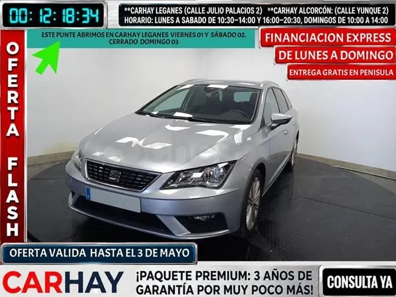 Brugt Seat Leon XCELLENCE 130 HK (95 kW) 2020 Grå Stationcar