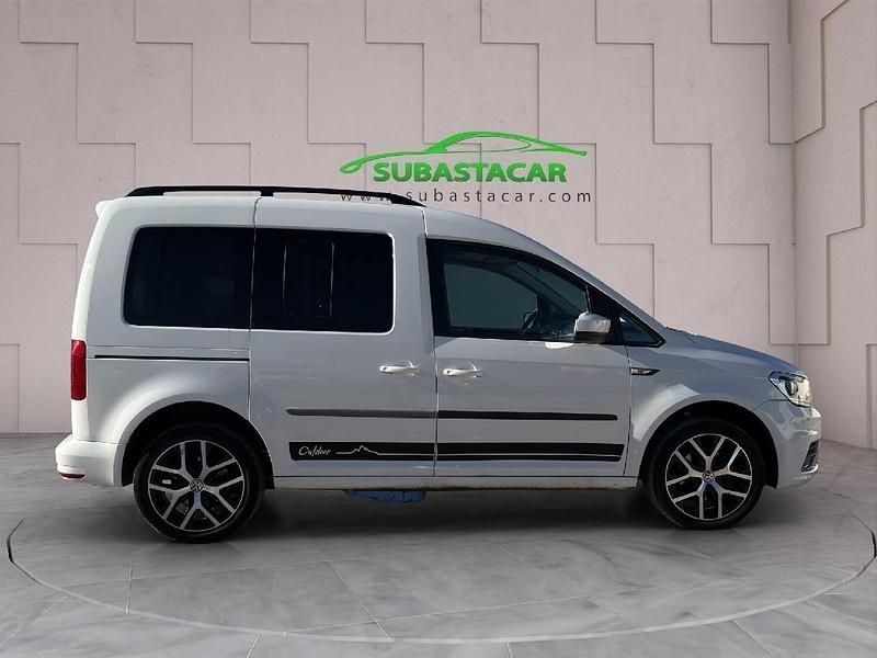 Usado VW Caddy 102 CV (75 kW) 2019 Blanco Monovolumen