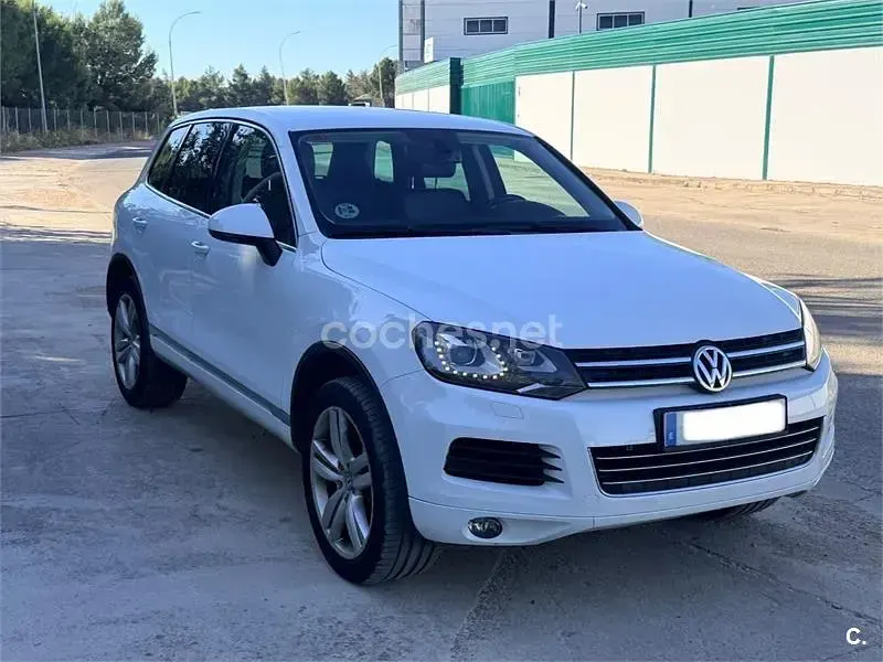 Usado VW Touareg 204 CV (150 kW) 2014 Blanco SUV