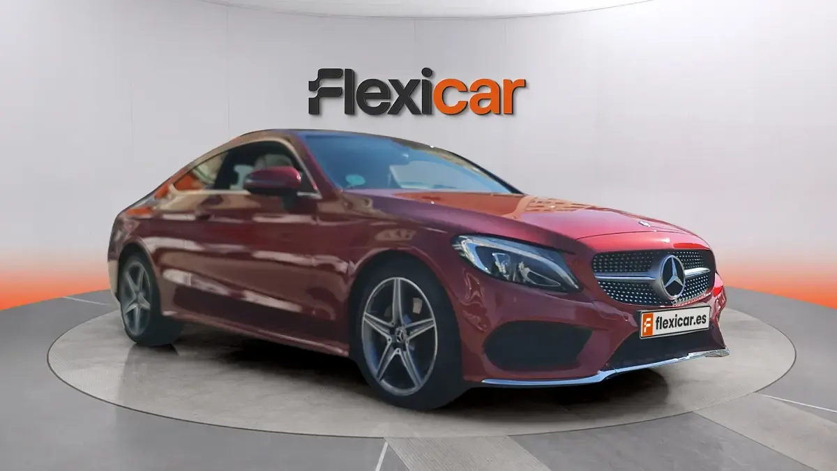 Usado Mercedes C220 170 CV (125 kW) 2017 Rojo Coupe