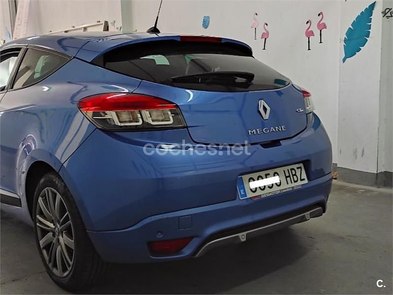 Usado Renault Mégane Cabriolet Dynamique 130 CV (95 kW) 2014 Azul Descapotable