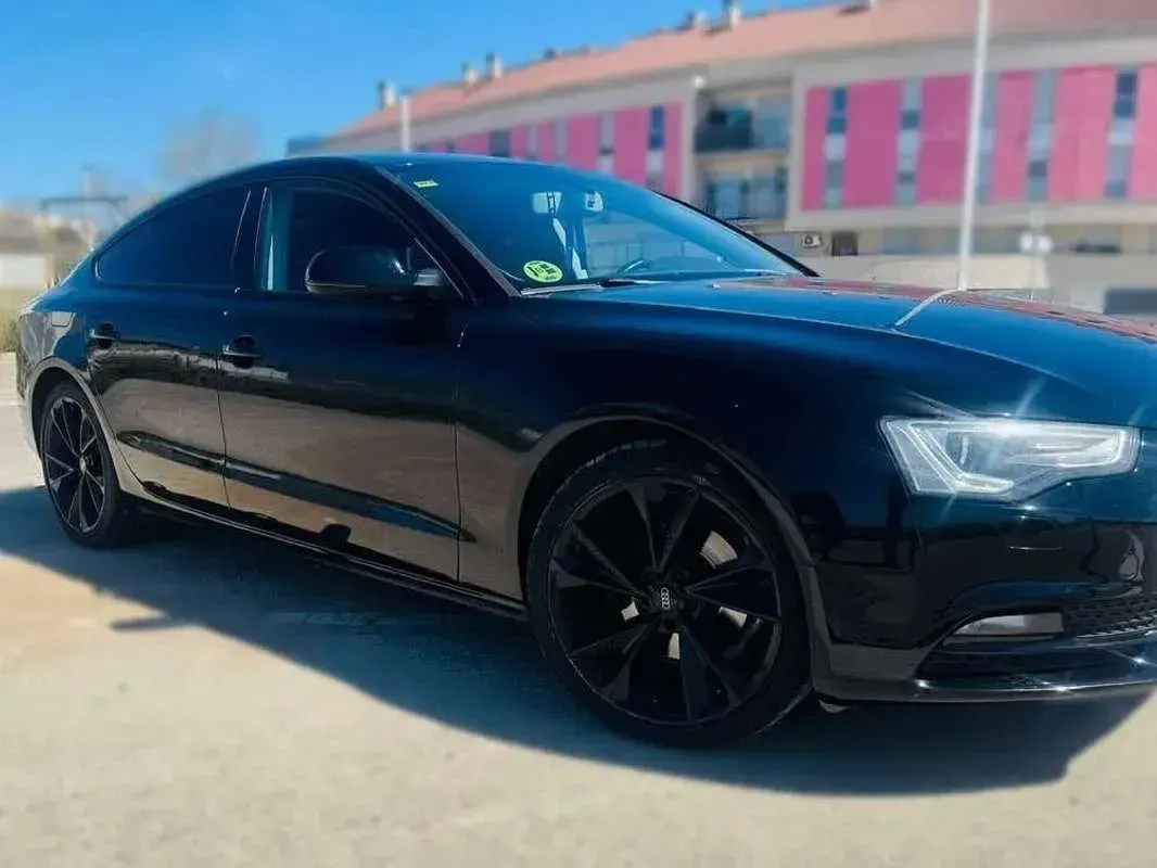 Usado Audi A5 Sportback Premium 177 CV (130 kW) 2011 Negro Utilitario
