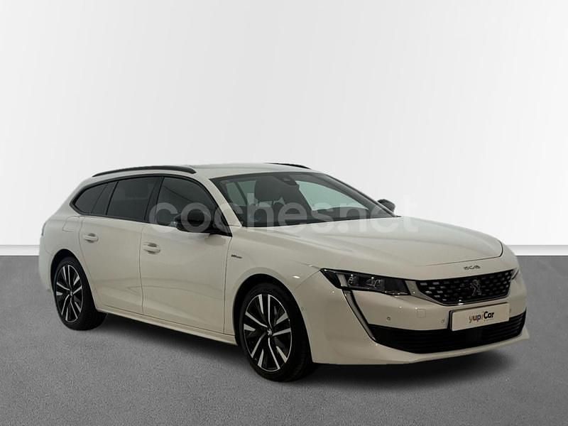 Blanco Usado 2021 Peugeot 508 GT Familiar | 23.900 € (Precio justo) - Imagen 1/4