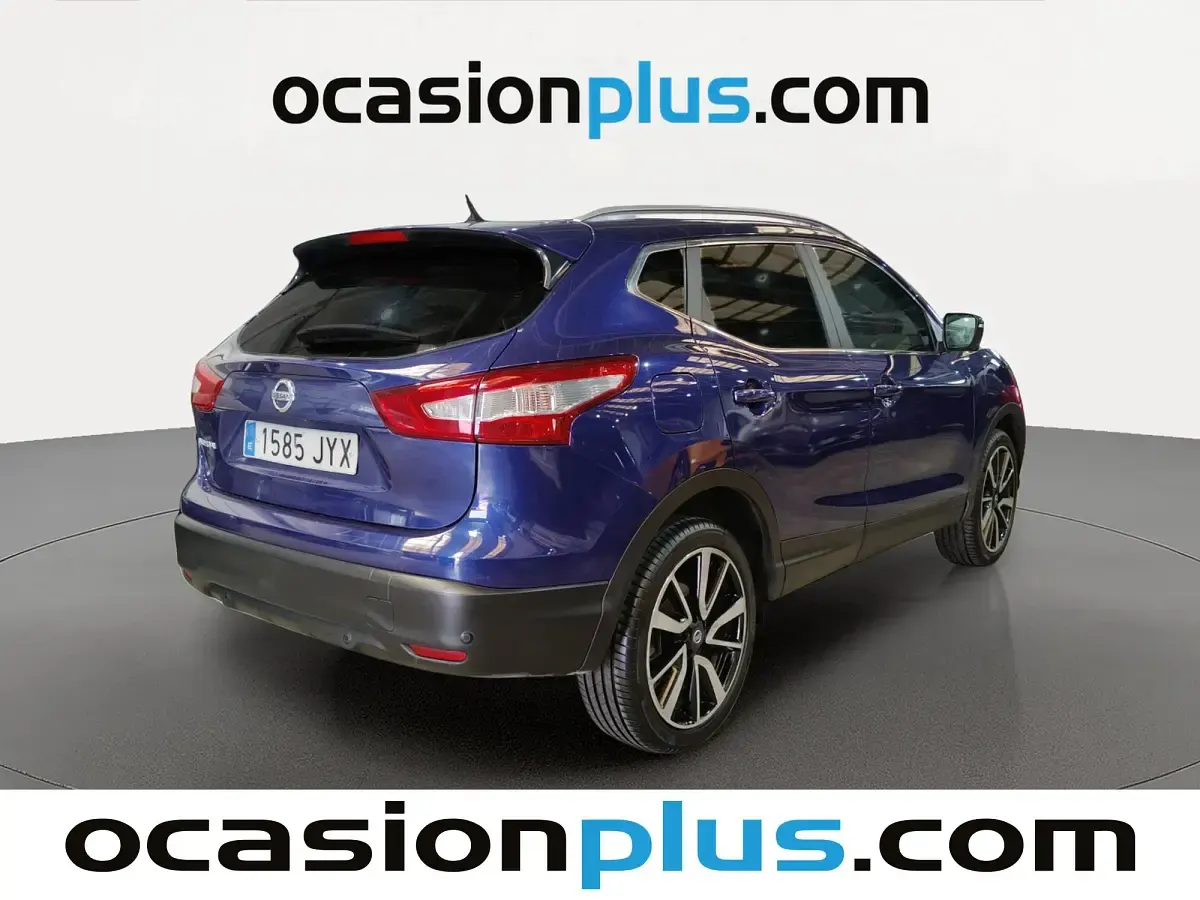 Usado Nissan Qashqai Tekna 131 CV (96 kW) 2017 Azul SUV
