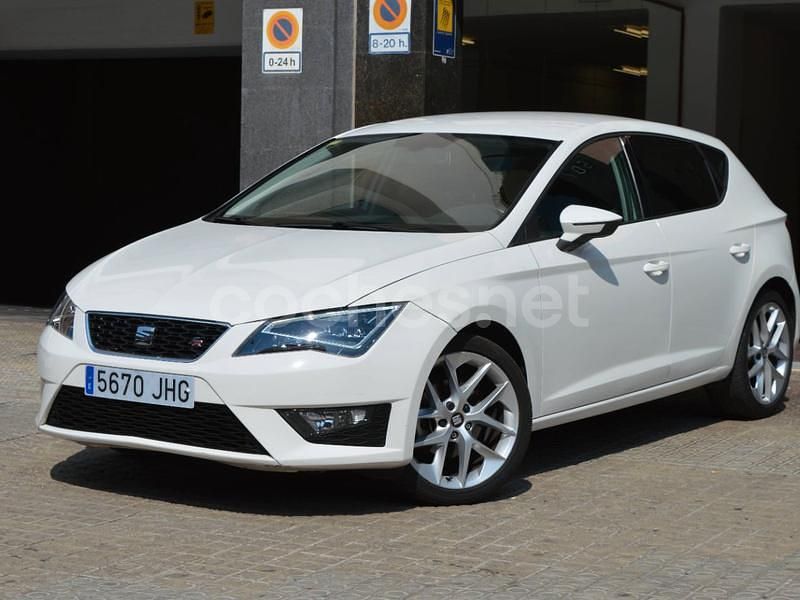Blanco Usado 2015 Seat Leon FR Berlina | 11.500 € (Buen precio) - Imagen 1/3