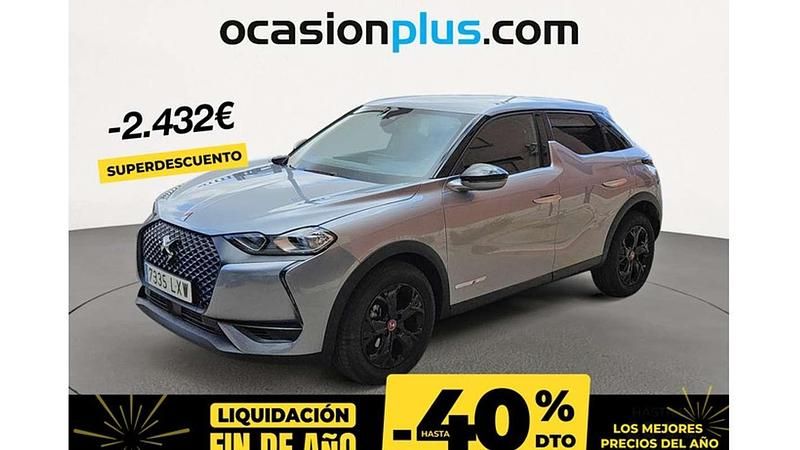 Usado DS Automobiles DS3 Crossback Performance 111 CV (81 kW) 2022 Gris SUV