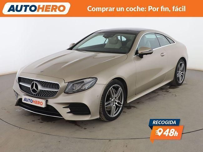 Usado Mercedes E220 AMG line 195 CV (143 kW) 2017 Beige Berlina