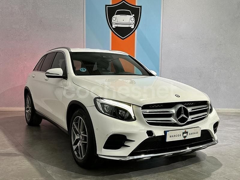 Blanco Usado 2016 Mercedes GLC220 AMG line SUV | 24.990 € (Buen precio) - Imagen 1/4