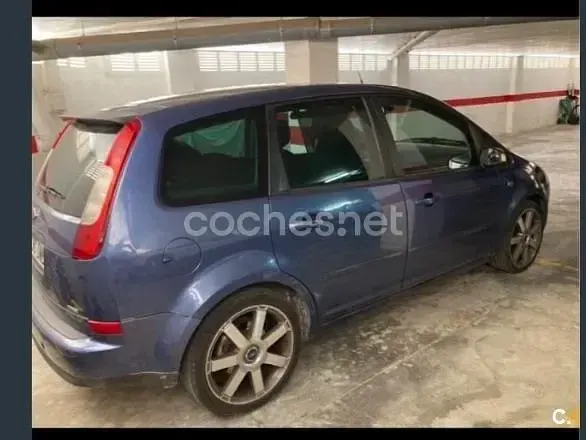 Usado Ford C-MAX Ghia 136 CV (100 kW) 2005 Azul Monovolumen