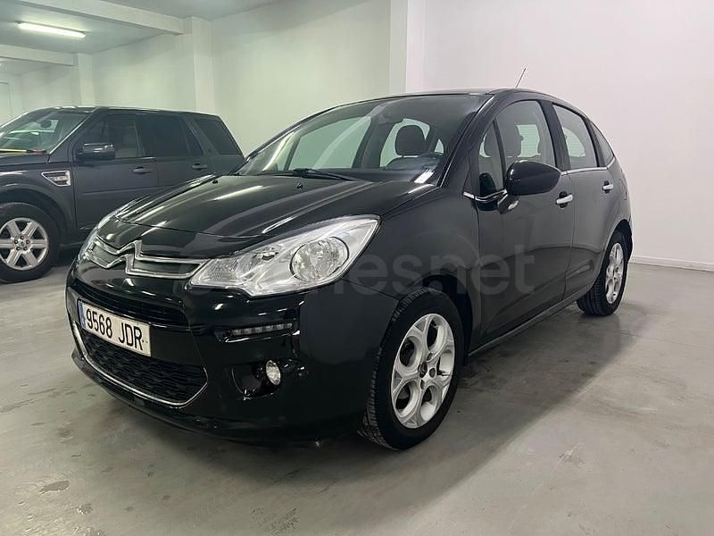 Usado Citroën C3 68 CV (50 kW) 2015 Negro Berlina
