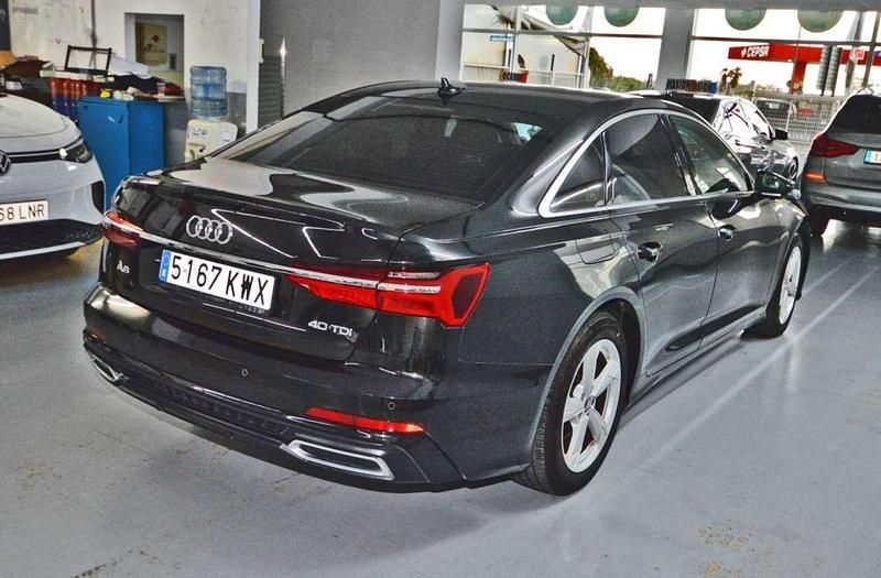 Usado Audi A6 Sport 204 CV (150 kW) 2019 Negro Berlina