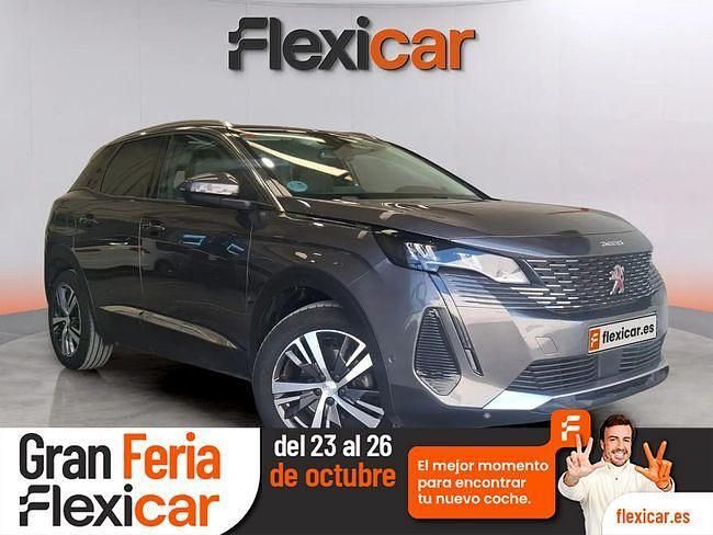 Gris / plata Usado 2021 Peugeot 3008 Allure SUV | 19.990 € (Caro) - Imagen 1/4