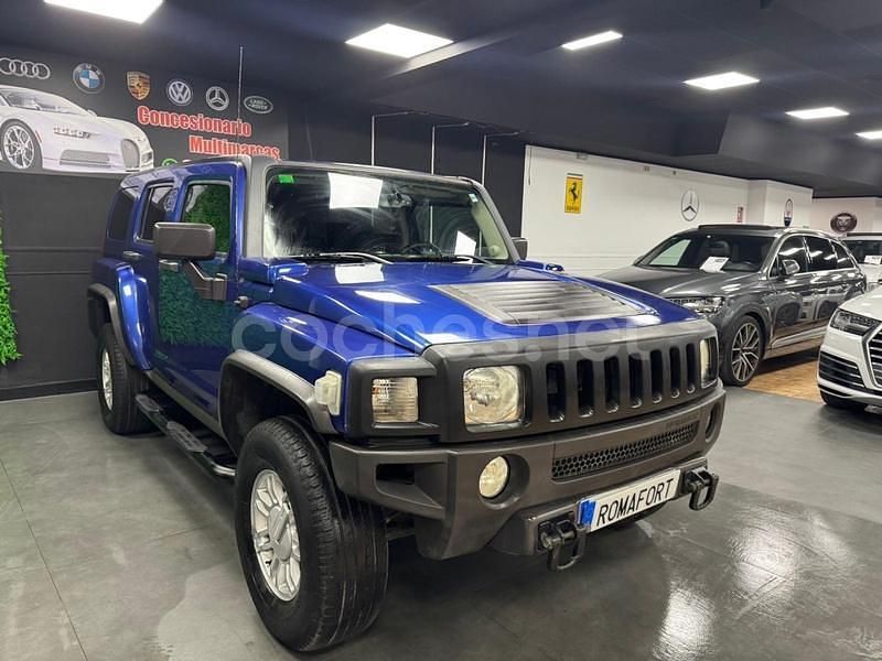 Azul Usado 2007 Hummer H3 SUV | 19.990 € - Imagen 1/4