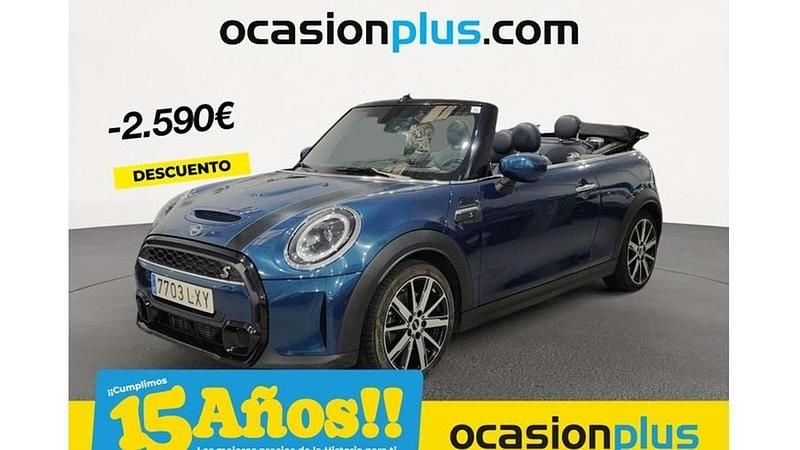 Azul Usado 2022 Mini Cooper S Cabriolet Descapotable | 25.900 € (Super precio) - Imagen 1/4